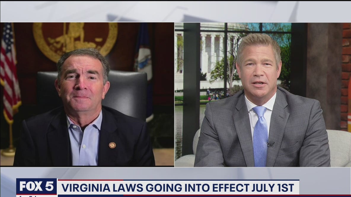 1-on-1 With Gov. Northam: New marijuana, gun laws go into effect July 1 in Virginia
